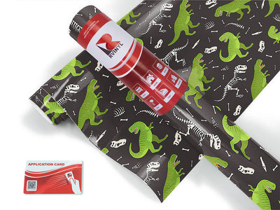 terrible tyrannosaurs dinosaur Craft Vinyl Roll
