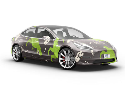 Terrible Tyrannosaurs Dinosaur Vehicle Vinyl Wrap