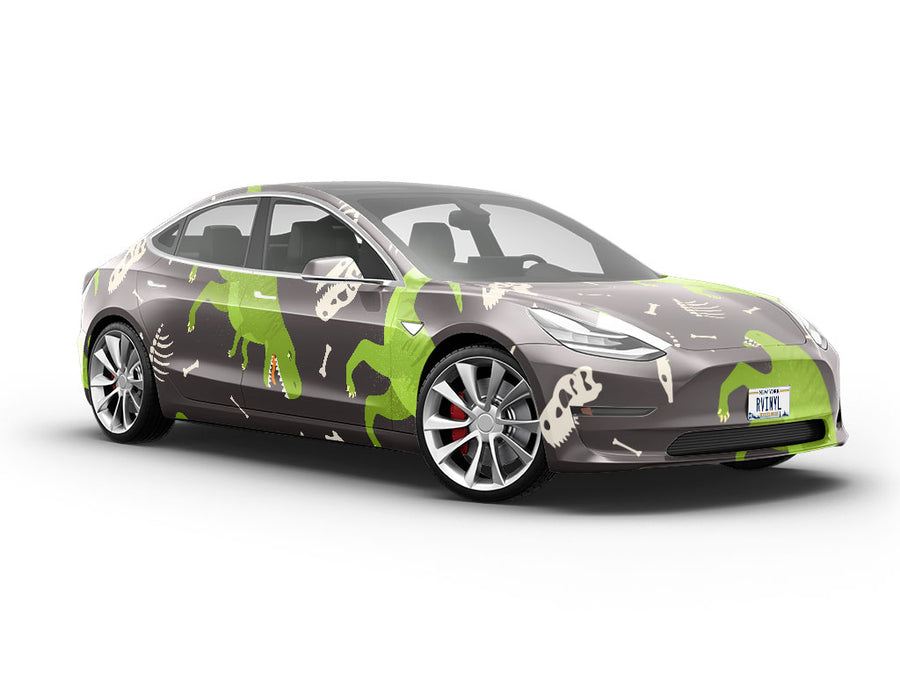 Terrible Tyrannosaurs Dinosaur Vehicle Vinyl Wrap