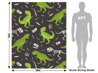 Terrible Tyrannosaurs Dinosaur Vehicle Wrap Scale~Rwraps Series 914 Terrible Tyrannosaurs Dinosaur Measurements~1