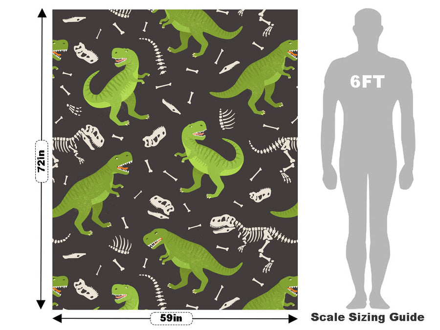 Terrible Tyrannosaurs Dinosaur Vehicle Wrap Scale~Rwraps Series 914 Terrible Tyrannosaurs Dinosaur Measurements~1