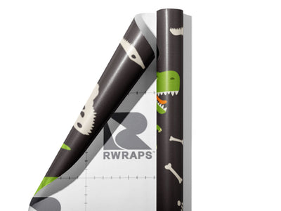 Terrible Tyrannosaurs Dinosaur Wrap Film Sheets~Rwraps Series 914 Terrible Tyrannosaurs Dinosaur Scrolled Sheet~3