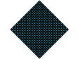 Terrific Teal Polka Dot Vinyl Wrap Pattern
