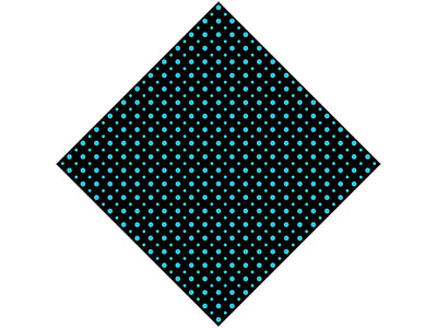 Terrific Teal Polka Dot Vinyl Wrap Pattern