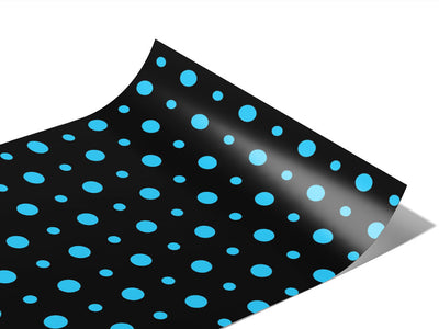 Terrific Teal Polka Dot Vinyl Wraps~Rwraps Series 914 Digitally Printed Vinyl Wrap~0