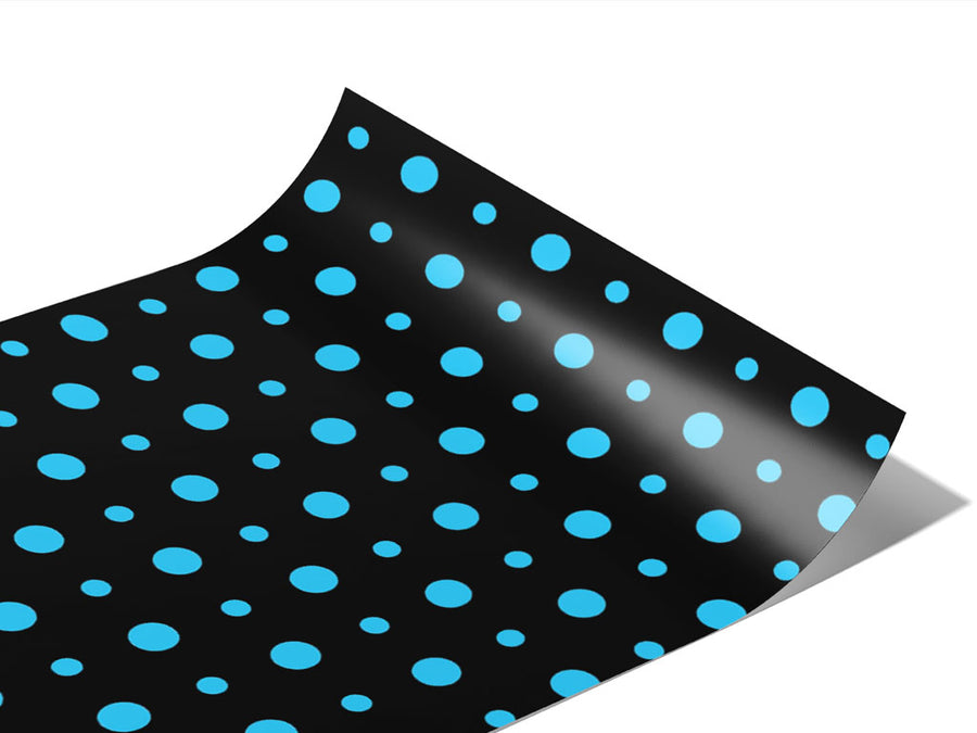Terrific Teal Polka Dot Vinyl Wraps~Rwraps Series 914 Digitally Printed Vinyl Wrap~0