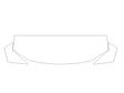 cybertruck 3M Clear Bra Hood Precut PPF Diagram