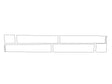 cybertruck Avery Dennison Clear Bra Door Cup Precut PPF Diagram