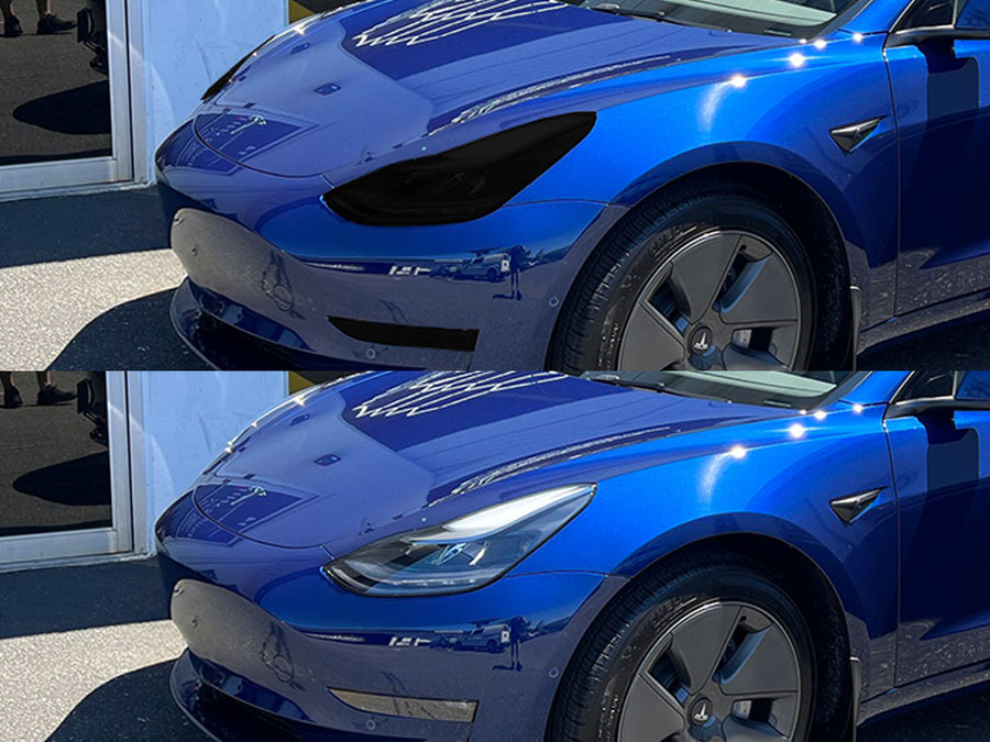 tesla model 3 2017-2023 Headlight Tint Appearance