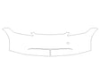 model 3 Avery Dennison Clear Bra Bumper Precut PPF Diagram