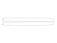 model s 3M Clear Bra Door Cup Precut PPF Diagram