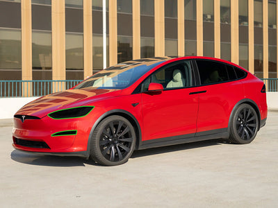 tesla model x 2016-2024 Headlight Tint Location