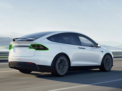 model x Tail Light Tint Installation Points