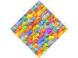 Tetris Towers Cityscape Vinyl Wrap Pattern