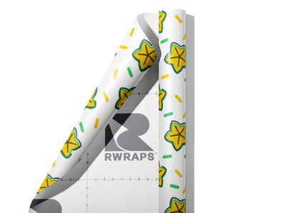 Thai Night Fruit Wrap Film Sheets~Rwraps Series 914 Thai Night Fruit Scrolled Sheet~3