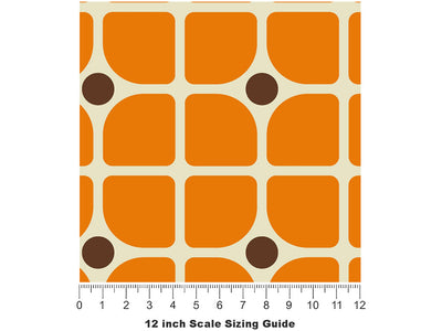 That Lady Retro Vinyl Film Pattern Size 12 inch Scale~Rwraps That Lady Retro Sizing Chart~2