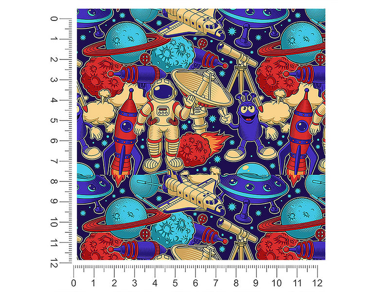 the arrival science fiction 1ft x 1ft Craft Sheets