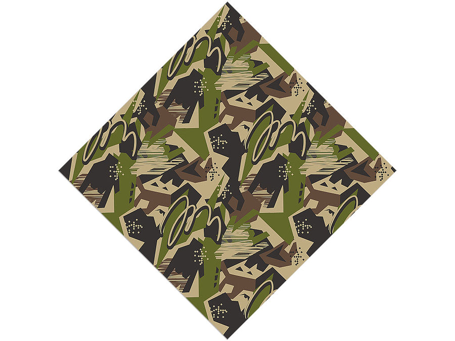 The Authority Abstract Vinyl Wrap Pattern