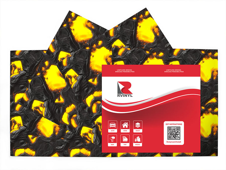the blob lava Craft Vinyl Sheet Pack