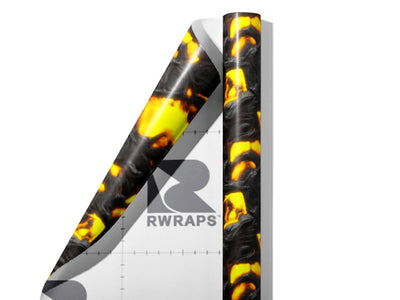The Blob Lava Wrap Film Sheets~Rwraps Series 914 The Blob Lava Scrolled Sheet~3
