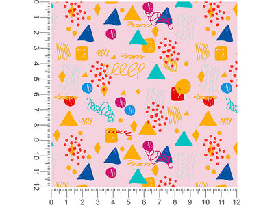 the blonde abstract geometric 1ft x 1ft Craft Sheets