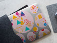 the blonde abstract geometric DIY Laptop Stickers