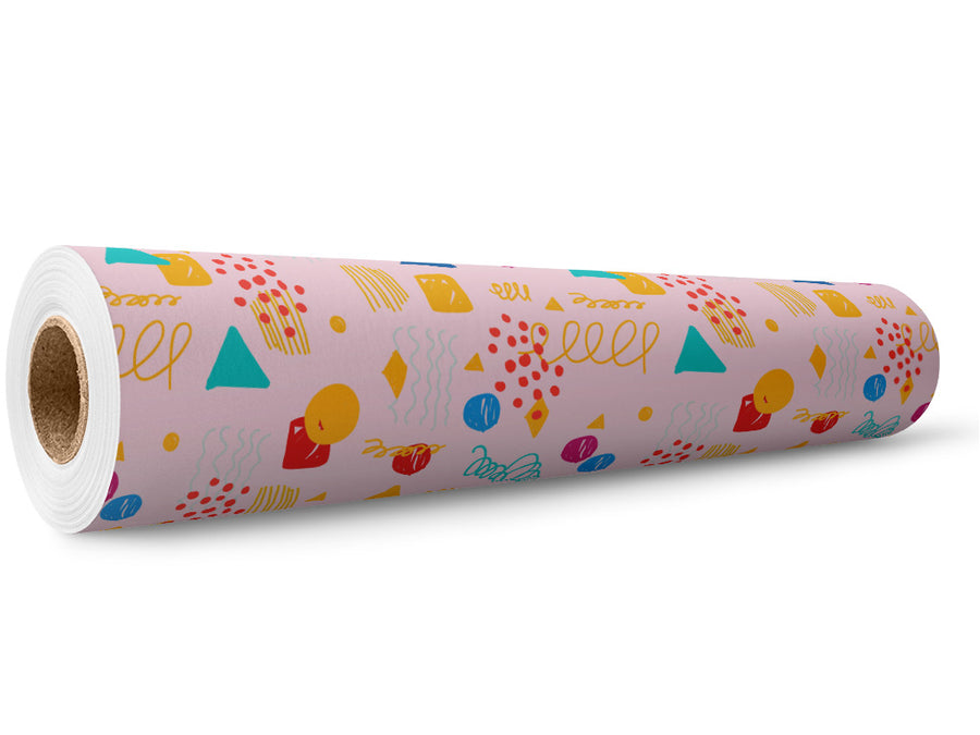 The Blonde Abstract Wrap Film Wholesale Roll~Rwraps Series 914 Digitally Printed Vinyl Roll~5