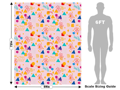 The Blonde Abstract Vehicle Wrap Scale~Rwraps Series 914 The Blonde Abstract Measurements~1