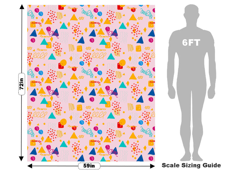 The Blonde Abstract Vehicle Wrap Scale~Rwraps Series 914 The Blonde Abstract Measurements~1