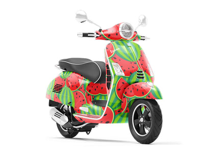 The Bradford Fruit Vespa Scooter Wrap Film