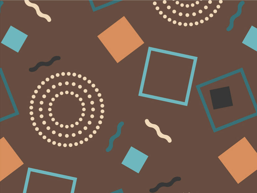 The Brunette Abstract Vinyl Wrap Pattern~Rwraps Series 914 Digitally Printed Vinyl Wrap~0