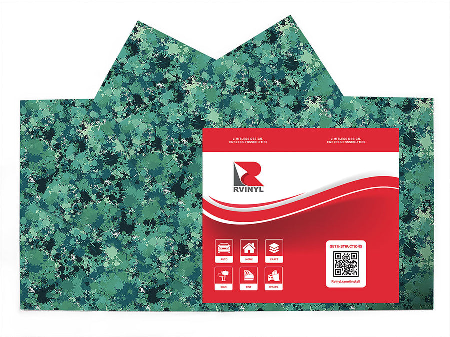 the brush paint splatter Craft Vinyl Sheet Pack