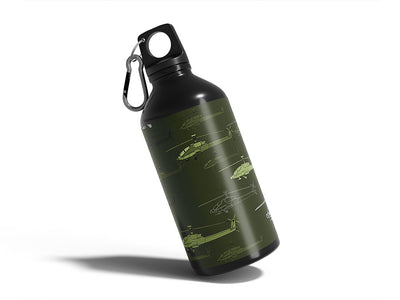 the chopper  Water Bottle DIY Stickers