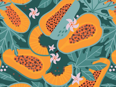 The Coorg Fruit Vinyl Wrap Pattern~Rwraps Series 914 Digitally Printed Vinyl Wrap~0