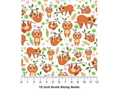 The DMV Animal Vinyl Film Pattern Size 12 inch Scale~Rwraps The DMV Animal Sizing Chart~2