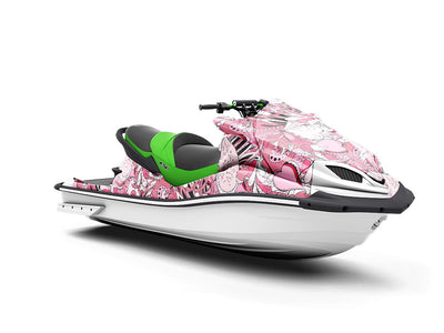 The Feminine Floral Jet Ski Vinyl Customized Wrap