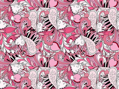 The Feminine Floral Vinyl Wrap Pattern~Rwraps Series 914 Digitally Printed Vinyl Wrap~0