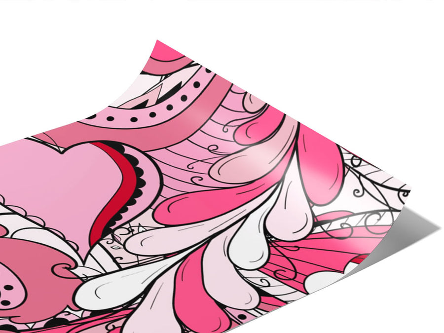 The Feminine Floral Vinyl Wraps~Rwraps Series 914 Digitally Printed Vinyl Wrap~0