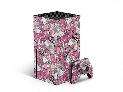 the feminine floral XBOX DIY Decal