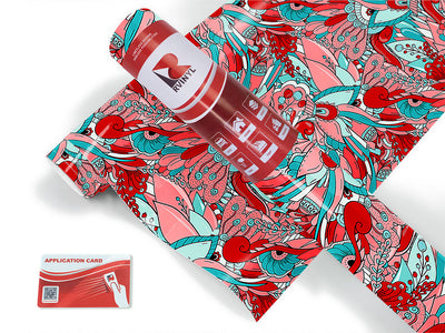 the fever floral Craft Vinyl Roll
