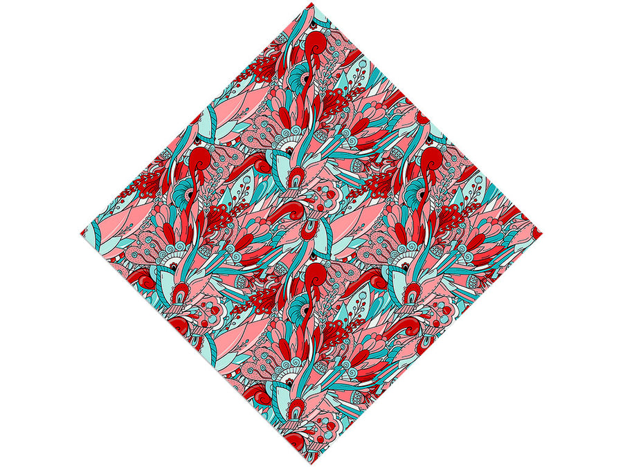 The Fever Floral Vinyl Wrap Pattern