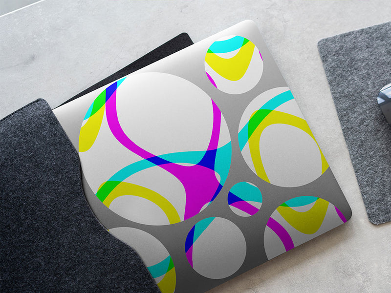 the funhouse retro DIY Laptop Stickers