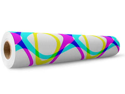 The Funhouse Retro Wrap Film Wholesale Roll~Rwraps Series 914 Digitally Printed Vinyl Roll~5