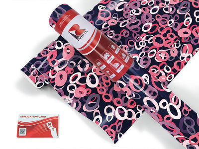 the gang abstract geometric Craft Vinyl Roll