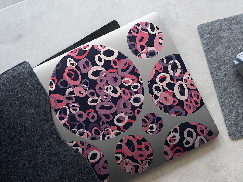 the gang abstract geometric DIY Laptop Stickers