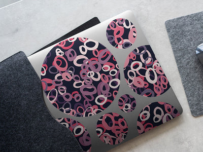 the gang abstract geometric DIY Laptop Stickers