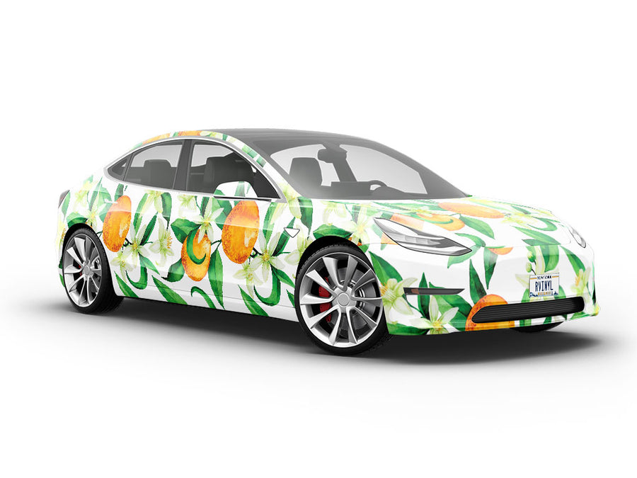 The Hamlin Fruit Vehicle Vinyl Wrap