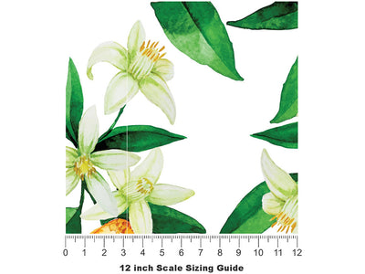The Hamlin Fruit Vinyl Film Pattern Size 12 inch Scale~Rwraps The Hamlin Fruit Sizing Chart~2