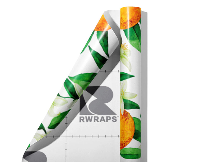 The Hamlin Fruit Wrap Film Sheets~Rwraps Series 914 The Hamlin Fruit Scrolled Sheet~3