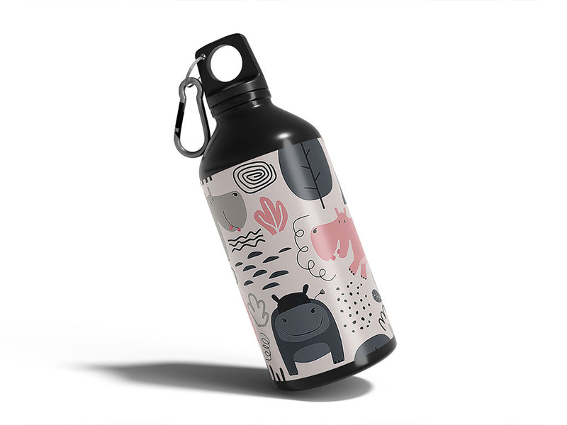 the hunt animal Water Bottle DIY Stickers